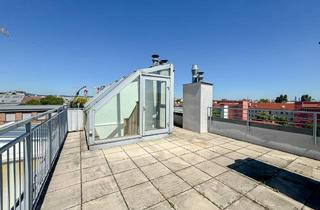 Wohnung mieten in Spengergasse, 1050 Wien, Helle Dachgeschosswohnung mit 3 Schlafzimmern, Kamin & Dachterrasse