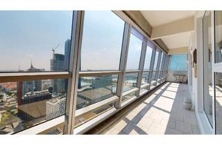 Penthouse mieten in Leonard-Bernstein-Straße, 1220 Wien, Extravagantes Penthouse an der Donau mit fantastischem Wienblick