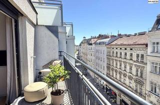 Wohnung mieten in Bennogasse, 1080 Wien, 360 TOUR // LUXUSMÖBLIERTE TERRASSEN-WOHNUNG JOSEFSTADT