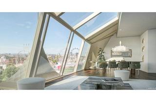 Maisonette kaufen in Ausstellungsstraße 29, 1020 Wien, MAISON 29 - L'art de vivre | Sonniger 5-Zimmer-Dachmaisonette mit Dachterrasse und privatem Liftausstieg! Weitblick über den Prater!