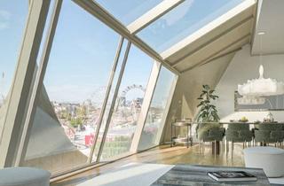 Anlageobjekt in Ausstellungsstraße 29/21-22, 1020 Wien, Maison 29 - L'art De Vivre | Sonniger 5-Zimmer-Dachmaisonette mit Dachterrasse und Privatem Liftausstieg! Weitblick Über den Prater!