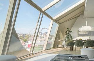 Anlageobjekt in Ausstellungsstraße 29/21-22, 1020 Wien, Maison 29 - L'art De Vivre | Sonniger 5-Zimmer-Dachmaisonette mit Dachterrasse und Privatem Liftausstieg! Weitblick Über den Prater!