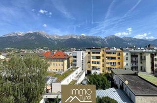Wohnung kaufen in 6020 Innsbruck, Dachgeschosswohnung mit Westbalkon, Altbaucharme & traumhaftem Nordkettenblick in Wilten