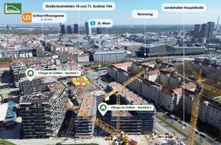 Wohnung mieten in Otto-Preminger-Straße 22, 1030 Wien, Jetzt noch Ihre Wunschwohnung im Village im Dritten sichern – Erstbezug ab 01.11.!