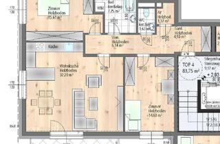 Wohnung kaufen in 1220 Wien, Projekt Ferdinand: Stilvolle 3-Zimmer-Eigentumswohnung mit großem Balkon 11 m² - 32 m² Wohnraum - nachhaltiger Technik – modern und sonnig – provisionsfrei