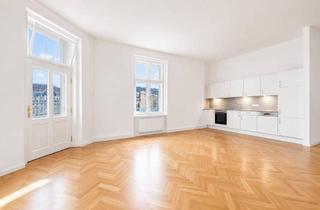 Wohnung mieten in 5020 Salzburg, ELISABETH-VORSTADT | Altbauflair mit 3,30 m Raumhöhe Stilvolle 3‑Zimmerwohnung mit Balkon