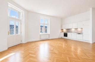 Wohnung mieten in 5020 Salzburg, ELISABETH-VORSTADT | Altbauflair mit 3,30 m Raumhöhe Stilvolle 3‑Zimmerwohnung mit Balkon