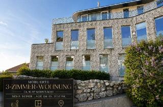 Wohnung mieten in 1190 Wien, Möblierte 3-Zimmer-Wohnung in Grinzing | Privater Lift direkt in die Wohnung | Terrasse & Grünblick