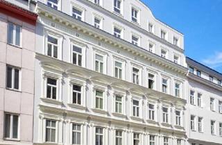 Wohnung kaufen in Pilgramgasse, 1050 Wien, Apartment im Dachgeschoss – Altbauflair trifft modernes Design | U4 Pilgramgasse - freier Mietzins