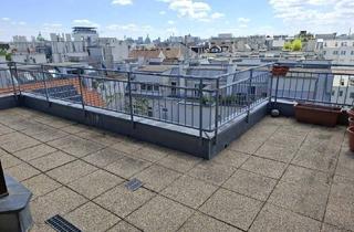 Maisonette mieten in Mariahilfer Straße, 1070 Wien, Dachgeschosswohnung, Terrasse, toller Ausblick, Jugendstilhaus nahe Neubaugasse / Mariahilfer Straße (U3)