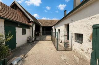 Bauernhäuser zu kaufen in 2070 Mitterretzbach, Sanierungsbedürftiges Bauernhaus, mit alten Stallungen und einem offenen Stadl, am Dorfplatz!