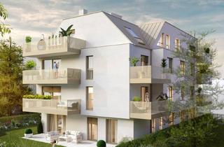 Wohnung kaufen in Münchenstraße 21/14, 1120 Wien, Exklusive Dachgeschoßwohnung mit Großer Terrasse - Wärmeversorgung Durch Umweltfreundliche Luftwärmepumpe ! Rohbau Fertiggestellt !