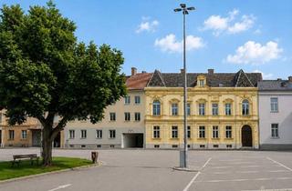 Anlageobjekt in 2000 Stockerau, Büro-Zinshaus am Rathausplatz - Umbau zu Wohnungen & DG-Ausbau & Bestandsfreiheit möglich