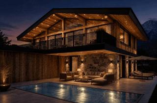 Haus kaufen in 6372 Oberndorf in Tirol, Alpine Eleganz mit Pool und Kaiserpanorama