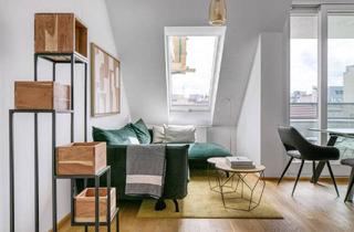 Wohnung mieten in Gumpendorfer Str. 51, 1060 Wien, Bestlage zwischen Naschmarkt & Marihilferstr, beste öffentliche Anbindung, DG mit Balkon & Weitblick(VIE41)
