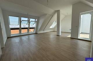 Wohnung mieten in Pernerstorfergasse, 1100 Wien, Provisionsfrei: Klimatisierte 87m² DG-Wohnung + Terrasse im topsanierten Altbau - 1100 Wien