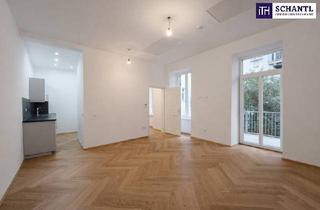 Wohnung kaufen in Blumauergasse, 1020 Wien, WOW! TOP LAGE in unmittelbarer Nähe zum Augarten + Altbaujuwel mit großzügigem Balkon + absolut ruhige Innenhoflage