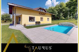 Haus kaufen in 9133 Sittersdorf, Saniertes Ein-/Zweifamilienhaus in idyllischer Waldrand- & Aussichtslage, mit Pool + Nebengebäude + Garagen