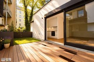 Wohnung mieten in 1060 Wien, Einzigartiges Townhouse mit Garten und großer Dachterrasse in Top Lage des 6. Bezirks