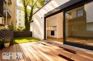 Wohnung mieten in 1060 Wien, Einzigartiges Townhouse mit Garten und großer Dachterrasse in Top Lage des 6. Bezirks