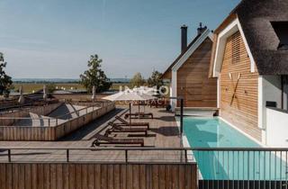 Wohnung kaufen in 7121 Weiden am See, Exklusives Wohnen am Neusiedler See – Stilvolle Eigentumswohnung mit Seeblick im Sundeck Weiden am See
