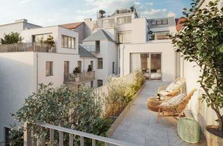 Maisonette kaufen in Schopenhauerstraße 48/13A, 1180 Wien, Im Herzen der Zeit - Exklusive 4-Zimmer-Maisonette mit Zwei Terrassen & Idyllischer Innenhoflage - Provisionsfrei