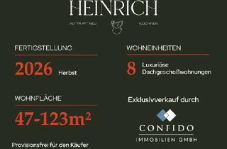 Wohnung kaufen in Kleistgasse, 1030 Wien, HEINRICH - ALT TRIFFT NEU - KLEISTGASSE 29 - 1030 WIEN - Dachgeschoßwohnungen