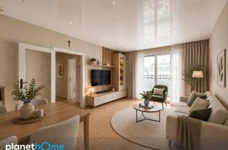 Wohnung kaufen in Herzgasse, 1100 Wien, Lichtdurchflutete 3-Zimmer-Wohnung mit Loggia - hohes Stockwerk, gepflegter Zustand