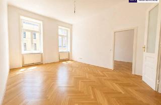 Wohnung kaufen in Reinprechtsdorfer Straße, 1050 Wien, Altbau zum Verlieben – Fischgrätparkett, Stuck & Lift in wunderschönem Gründerzeithaus – Jetzt entdecken!