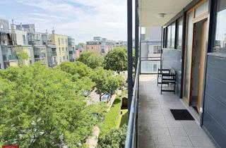 Wohnung mieten in 1220 Wien, Außergewöhnlich helle 3-Zimmer-Wohnung mit variabler Raumaufteilung nahe Mühlwasser