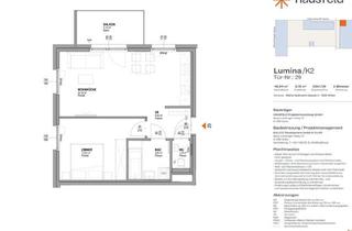 Wohnung mieten in Maria-Gutmann-Gasse 3/29, 1220 Wien, Top: C.29 ● Lumina im hausfeld²² ● Unbefristet ● Termin Online Buchen: Www.hausfeld22.At/Lumina