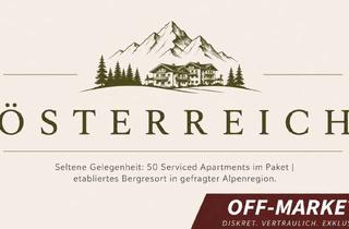 Anlageobjekt in 8010 Graz, Seltene Gelegenheit: 50 Serviced Apartments im Paket | Etabliertes Bergresort in Gefragter Alpenregion.