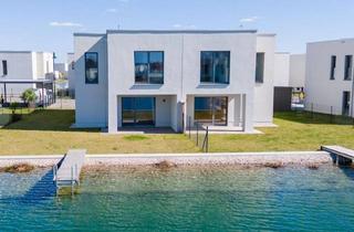 Doppelhaushälfte kaufen in Grafenegg, Krems, Tulln, 3484 Grafenwörth, Ihr Wohntraum am See - Doppelhaushälfte Wellenklang - Urlaubsflair Inklusive! Provisionsfrei