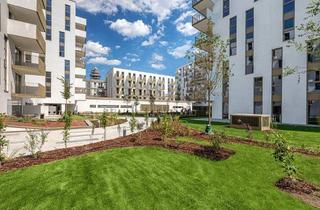 Wohnung mieten in 1100 Wien, * ADELE * hochwertige 3-Zimmerneubauwohnung mit großem Balkon inkl. Pool, Fitnessraum & Dachterrasse!