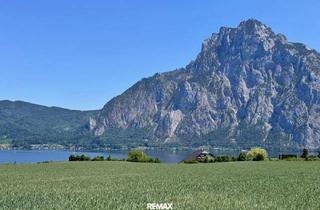 Einfamilienhaus kaufen in 4801 Traunkirchen, Majestätischer Seeblick mit Badeplatz, vis a vis dem Traunstein!