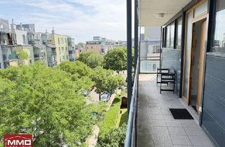 Wohnung mieten in 1220 Wien, Außergewöhnlich helle 3-Zimmer-Wohnung mit variabler Raumaufteilung nahe Mühlwasser