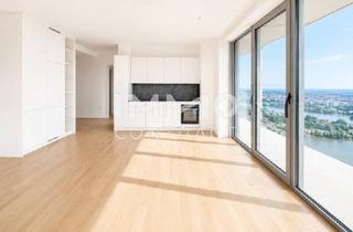 Maisonette mieten in 1220 Wien, NEU! 50. Etage inkl. 37m2 Loggia - 3 Zimmer DELUXE: DC2 TOWER