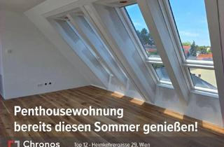 Penthouse kaufen in Am Laaer Berg, 1100 Wien, FERTIGSTELLUNG Juni 2026! Neubau-Penthouse-Wohnung mit großen Fensterfläche am Laaerberg zwischen Löwygrube und Kurpark Oberlaa!