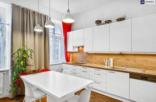 Wohnung kaufen in Johnstraße, 1150 Wien, Exklusive 4-Zimmer-Altbauwohnung mit hofseitigem Balkon nahe U3 & Schönbrunn
