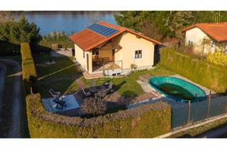 Haus kaufen in 4055 Pucking, "RESERVIERT" Urlaubsparadies am Puckingersee – Ihr Ferienhaus in erster Reihe zum Wasser