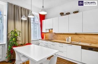Wohnung kaufen in Johnstraße, 1150 Wien, Exklusive 4-Zimmer-Altbauwohnung mit hofseitigem Balkon nahe U3 & Schönbrunn