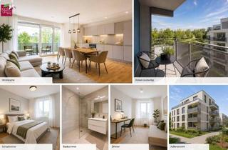 Wohnung kaufen in 1220 Wien, HOCHWERTIGE 3-ZIMMER-WOHNUNG MIT SÜDSEITIGEM BALKON IN GRÜNRUHELAGE +++ PROVISIONSFREIER ERSTBEZUG ++ Grundbuchgebühren-Befreiung !!