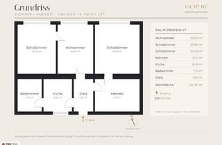 Wohnung kaufen in Mariahilfer Straße, 1150 Wien, Altbauwohnung 97 m²,nahe Mariahilfer Straße & Westbahnhof & U3/U6 · € 378.000,– · sofort beziehbar!