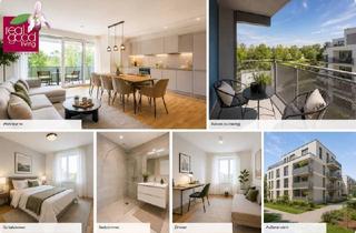 Wohnung kaufen in 1220 Wien, HOCHWERTIGE 3-ZIMMER-WOHNUNG MIT SÜDSEITIGEM BALKON IN GRÜNRUHELAGE +++ PROVISIONSFREIER ERSTBEZUG ++ Grundbuchgebühren-Befreiung !!