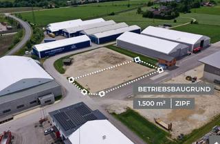 in 4871 Zipf, Vielseitiger Betriebsbaugrund mit 1.500 m² in Zipf - Aufbereitete Fläche & Flexible Miet-/Pachdauer