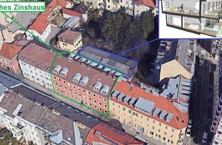 Anlageobjekt in Maygasse 13, 8010 Graz, Zentrales Zinshausensemble mit Vielseitiger Nutzungsmöglichkeit und Ca. 15% Flächenerweiterung
