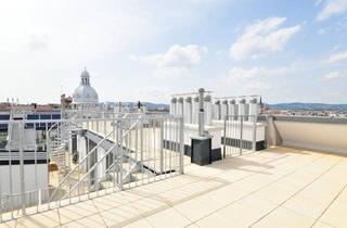 Penthouse mieten in Burggasse, Zieglergasse, 1070 Wien, Penthouse-Wohnung mit 2 Terrassen