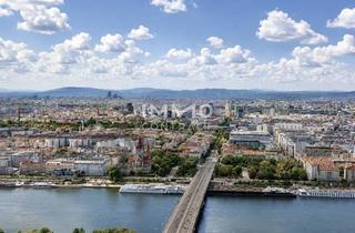 Maisonette mieten in 1220 Wien, The View Collection: dc2 Tower - 38. Etage: City Lights & Water View