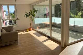 Wohnung kaufen in 6900 Bregenz, Sehr helle, moderne, nahezu neuwertige 3-Zimmerwohnung in ruhiger Lage am Liebensteinpark Große Terrasse und Tiefgarage.