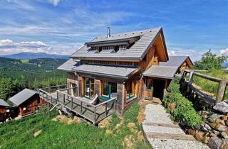 Almhütte zu kaufen in 9462 Klippitztörl, Extravagantes Chalet mit begehrter Freizeitwohnsitzwidmung und kolossalem Panoramablick am Klippitztörl